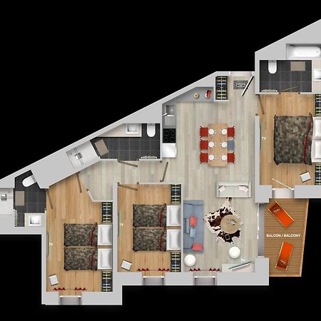 Montana Lodge Val Thorens Zewnętrze zdjęcie