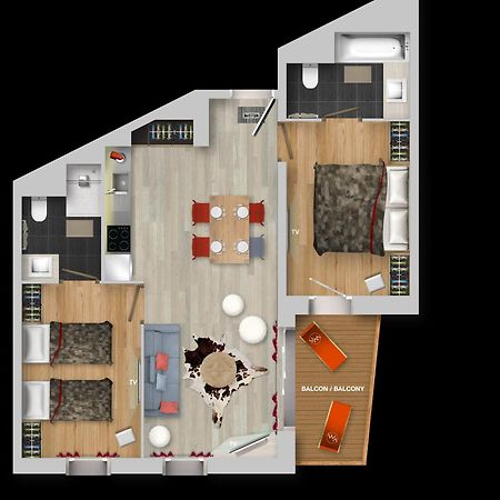 Montana Lodge Val Thorens Zewnętrze zdjęcie